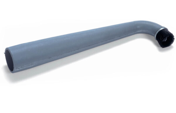 Winkel Gummidüse mit Bürste 225 mm konisch
