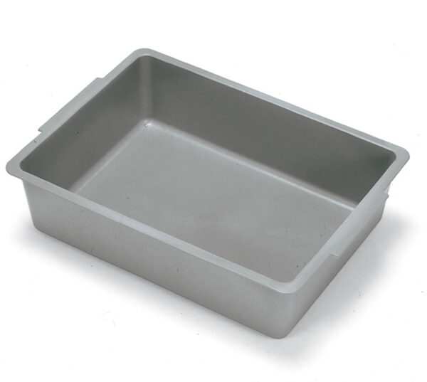 Ablageschale 120 mm tief ohne Facheinteilung, grau